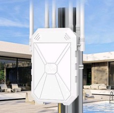 AX1800 Outdoor WiFi 6 Extender, High Power Outdoor WiFi Extender Signal Booster