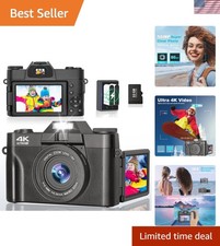 4K  56MP Camera Gift for Teens - Best Compact Photography Solution