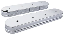JEGS 501096 Valve Covers 1 7/8 in. Tall Design GM LS Engines Center Bolt Mountin