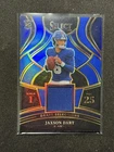 2025 Select Football JAXSON DART Draft Selections Prizm Patch Card #DSM-JDT (RC)