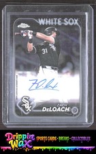 🔥Zach DeLoach 2024 Topps Chrome Update Autographs Auto #AC-ZD SKU16-1🔥