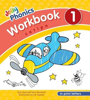 Jolly Phonics Workbook 1 | In Print Letters (American English Edition) | Buch