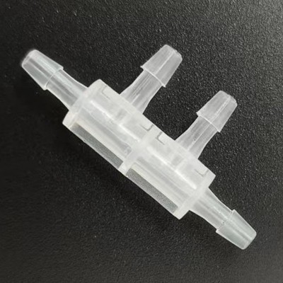 50 Pack 3/32'' Equal 4-Way Barbed Hose Connector Plastic PP Cross Pipe Fittings