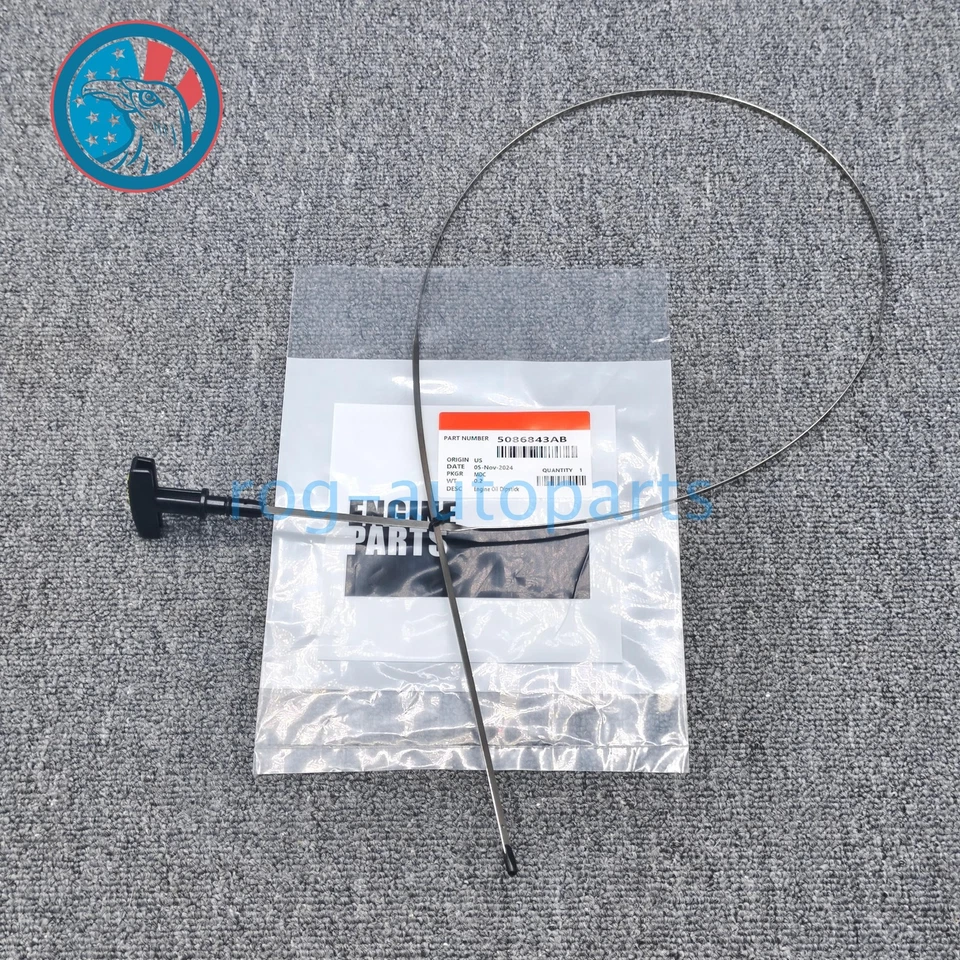 NEW Engine Oil Dipstick Dip Stick Fits 03-06 Ram 2500 3500 5.9L Diesel 5086843AB - Image 4 of 4