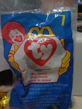   MEL  Ty Teenie Beanie Babies 7 McDonalds 1998 NEW IN PACKAGE Vintage Rare