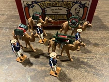 Trophy Miniatures #SEQ3 Camel Screw Gun set