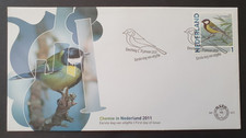 2011 NETHERLANDS NEDERLAND PERSONAL STAMP BIRD KOOLMEES COAL TIT NR 623 FDC