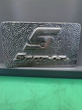 Snap On Tools Belt Buckle Chrome on Brass