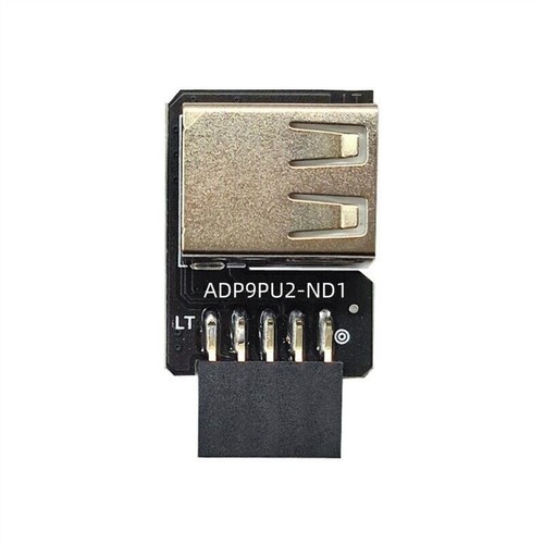 USB 2.0 9Pin Interface Front Panel Header Adapter USB2.0 Extender Card Converter - Afbeelding 15 van 18