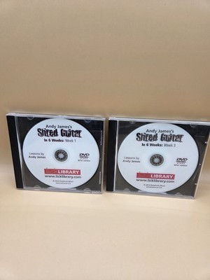 Andy James Shred Guitar in 6 Weeks (Week 1 & 2) Lick Library Series DVD