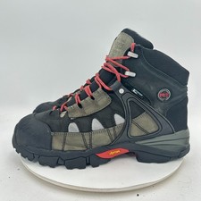 Timberland Pro Hyperion Men Size 11.5W Grey Slate Black Vibram Sole Hiking Boot