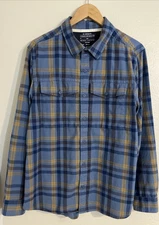 REI Cooperative Flannel Shirt Men's Large Plaid Button Up Long Sleeve Outdoor