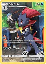 Weavile (Secret) [SM - Cosmic Eclipse SM12 Holofoil - 238/236 NM]