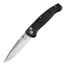 Hogue Knives Mysto Metal 3.4" Clip Point MagnaCut Black Diamond Richlite 24457
