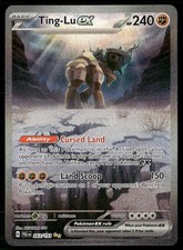 TING-LU EX 263/193 SPECIAL ILLUSTRATION RARE PALDEA EVOLVED POKEMON HOLO NM