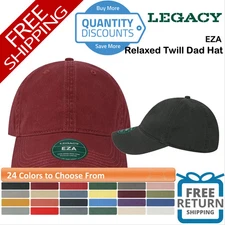 🔥 LEGACY Relaxed Twill Dad Hat Cap Unstructured, six-panels, low-profile EZA
