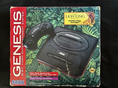 Sega Genesis Lion King Bundle CIB Model 2 Works Great Read Desc