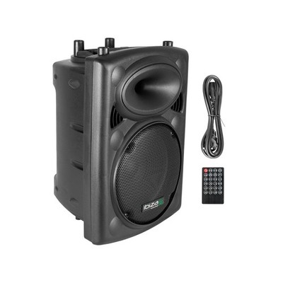 IBIZA SLK10A-BT AKTIV 10'' LAUTSPRECHER BOX 400W BLUETOOTH USB EVENT PARTY DJ PA