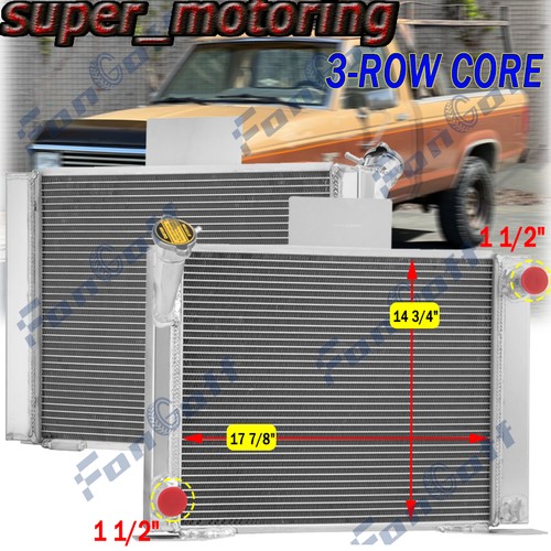 3-Core Aluminum Radiator Fits 1983-1994 Ford Ranger Compact Truck ...