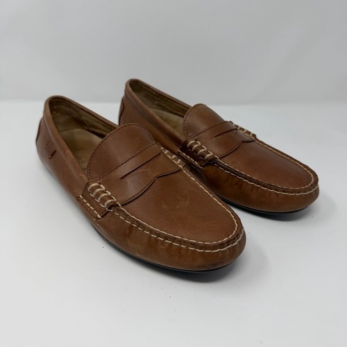 Polo Ralph Lauren Wes Leather Driver Loafers 8.5D
