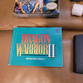 Dragon Warrior ll (2) Nintendo NES Complete in Box CIB Box Protector