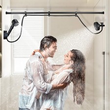 Dual Shower Head for Couples, Double Shower System for Two People, 6 3 Adjust...