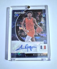 2020-21 Prizm Draft Picks Prospect Blue Ice 36/75 Killian Hayes RC auto