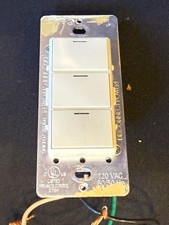 Control4 Light Almond 3 button keypad KPZ-381...