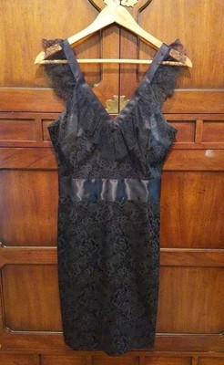 chinese dress ladies White D&G S/S 2006 Lace Midi Dress