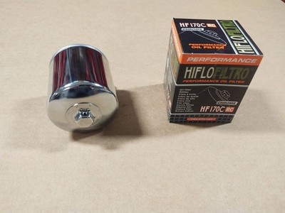 BIG DOG MOTORCYCLES CHROME HIFLO OIL FILTER 170C-RC WRENCH OFF AMERICAN IRONHORS