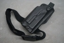 ^ Safariland 6285-832  Lvl 2 Duty Holster Right  Black Leather Light Glock 17 22