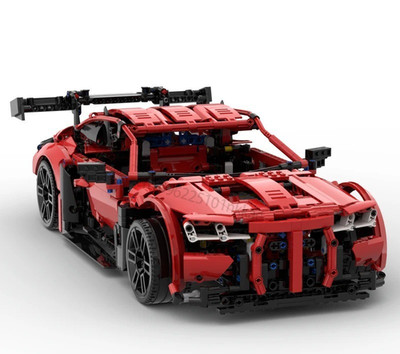 BMW M4 GT3 Sportrennwagen Bausatz Building Set | +1494pcs | Exclusive Technic