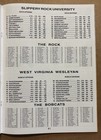 Slippery Rock Gameday Football Program Vs West Virginia Wesleyan Sept 11, 1999 — photo 9