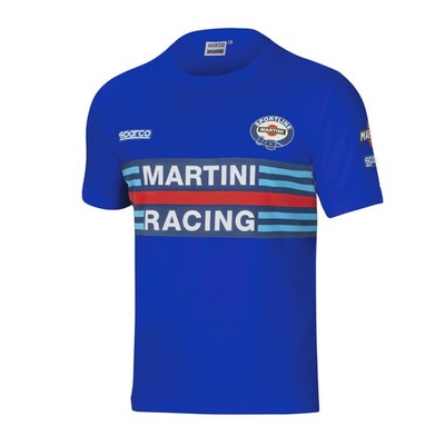 Sparco Martini Racing T-Shirt | Authentic Motorsports Racing Clothing Apparel