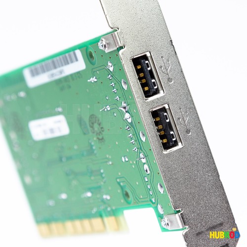 Adaptec USB2Connect AUA-2000B 2-Port USB PCI Card Expansion Controller Card NEW - Afbeelding 5 van 5