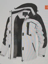 Tacvasen Women Ski Snow Jacket Thermal Fleece Lined Outdoor Hiking Winter Coat