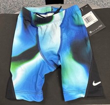 Nike Amp Axis Boys Jammer swim bottoms training size 22. NWT. Age 6-7 MSRP 52