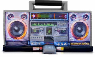 Inflatable Boom Box Bounce House Jumping Bouncy Castle Moon Walk Bounce House