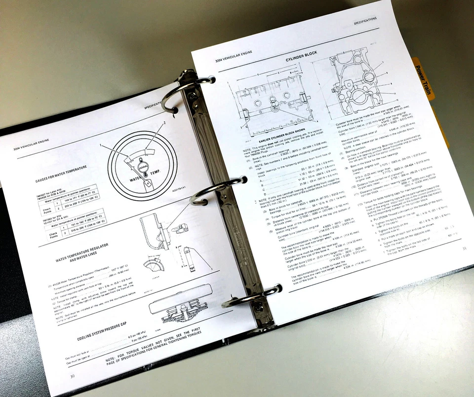 Manual de servicio para reparación de excavadora tractor sobre orugas Cat Caterpillar D3B 24Y 27Y 28Y Foto 3 de 4