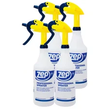 ZEP 32 oz. Heavy-Duty Professional Spray Bottles (Pack of 4)