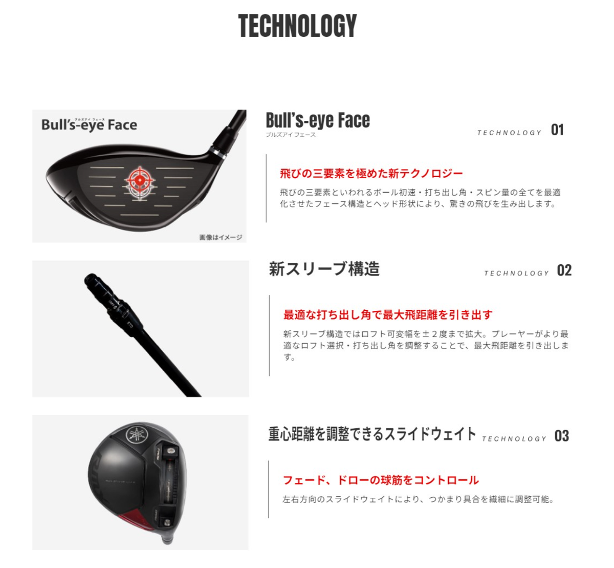 YAMAHA Golf 2024 RMX VD/R Driver Loft 10.5° Speeder NX Black 50