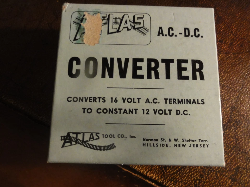 Convertidor Atlas A.C. - D.C.: 16 voltios CA a constante 12 voltios DC con caja original Foto 2 de 2