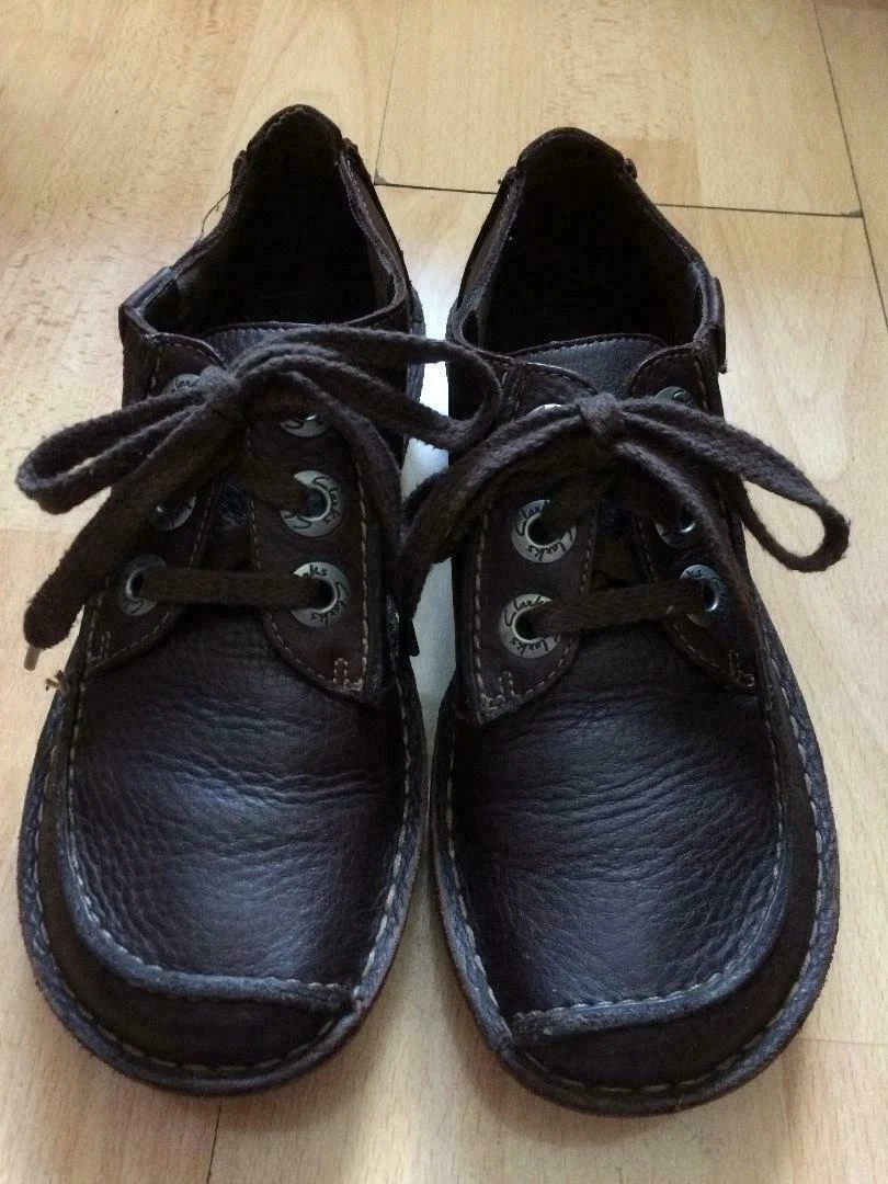 Clarks funny on sale dream brown leather
