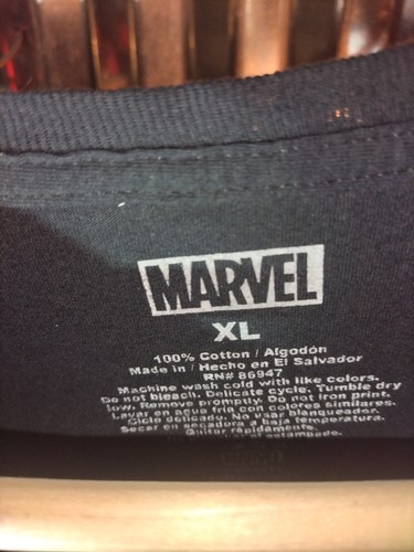 Marvel Deadpool T-Shirt Mens XL Black Graphic Tee "I'm Sorry Did I Offend You?" - Picture 2 of 8