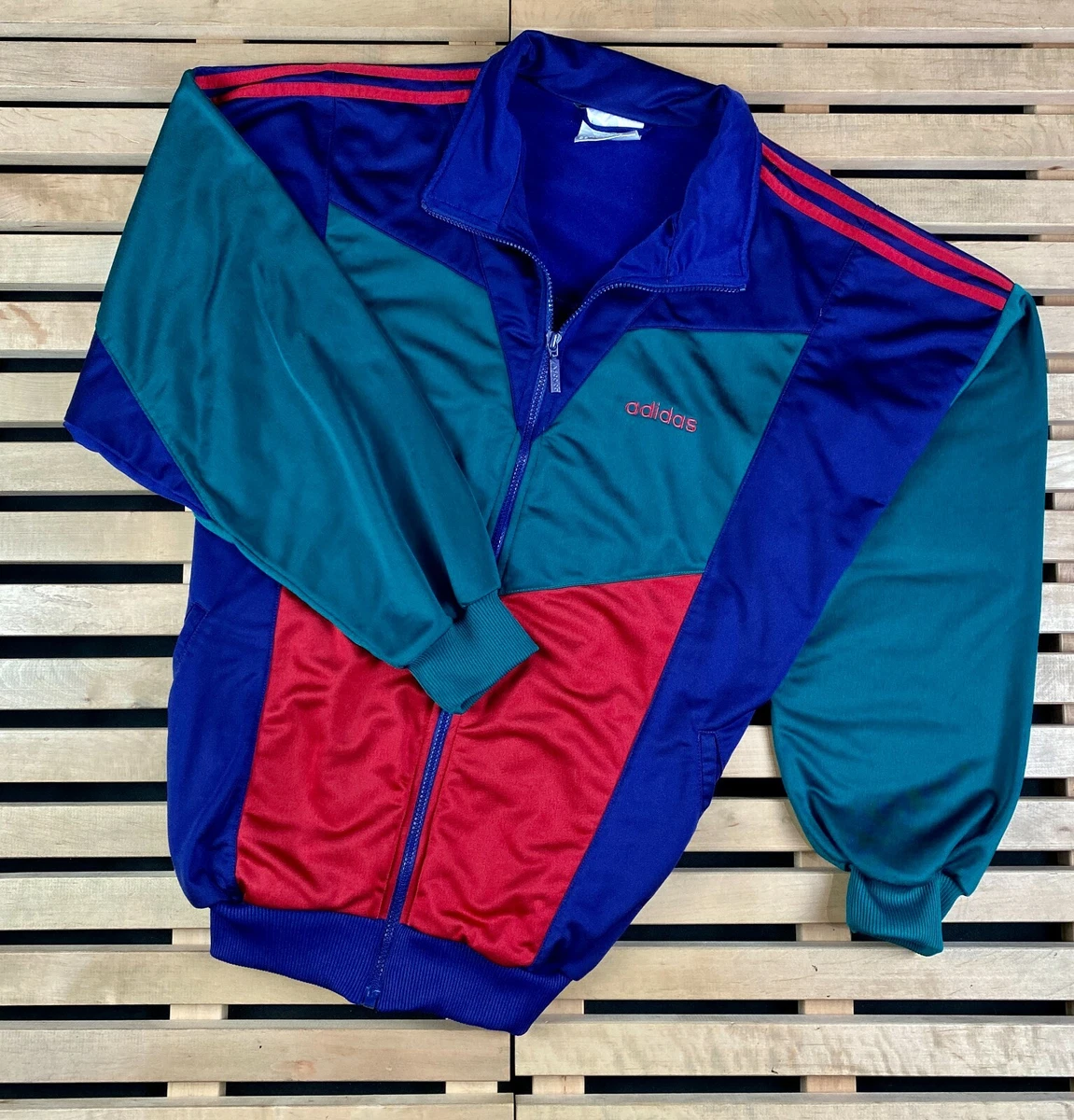 Mens Bomber Jacket Adidas Originals Vintage Size XL eBay