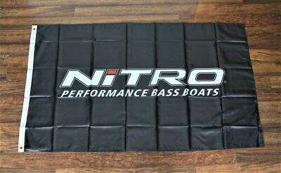 Nitro Performance Banner Flag Bass Boat Fishing Bait Shop Marina Store 