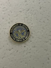 US DEPARTMENT OF DEFENSE (DOD) HAT PIN MEASURES 7/8TH'S INCHES