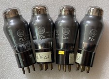 E2c Valvo Tube Valve Vintage Klanfilm Project 4 pieces Tested