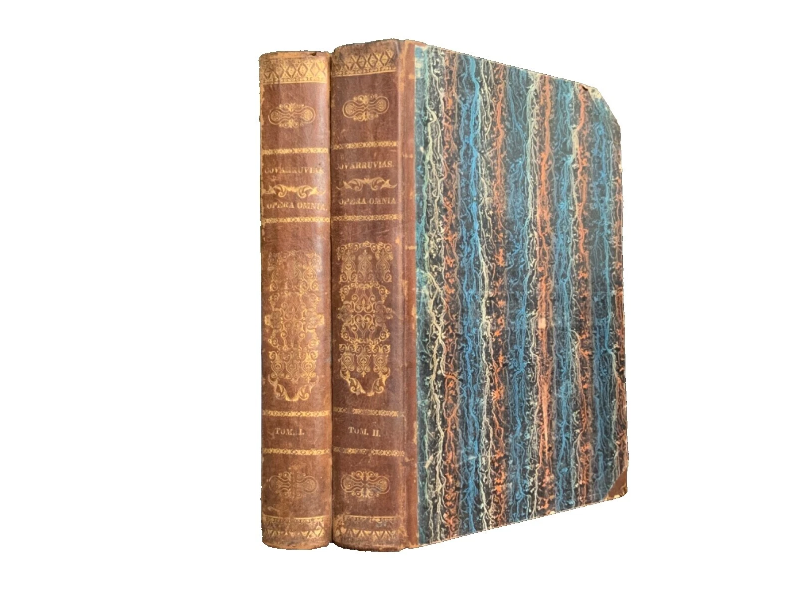 Leather Illustrated Original Antiquarian & Collectible Books in Latin