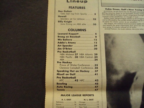 The Sporting News Apr 17 1976 Don Gullett ID:60150 - Picture 2 of 3